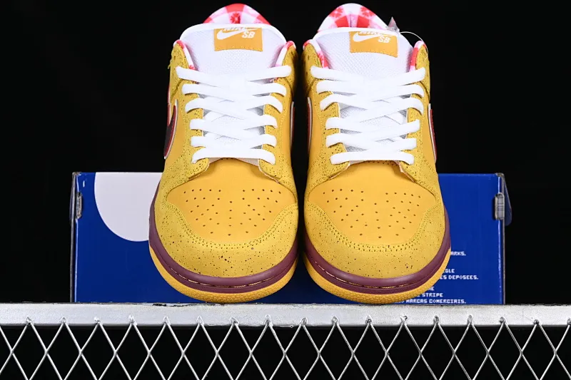 All Categories Nk SB Dunk Series Nk SB Dunk Low Low-top sneakers C version Concepts x SB Dunk Low "Yellow Lobster" Yellow Lobster SB low-top sports and leisure sneakers 313170-137566